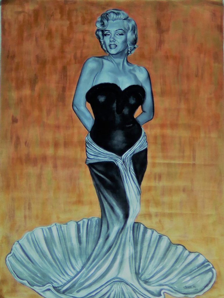 American Venus, 38,18 in x 51,18 in.Oil on canvas.Available