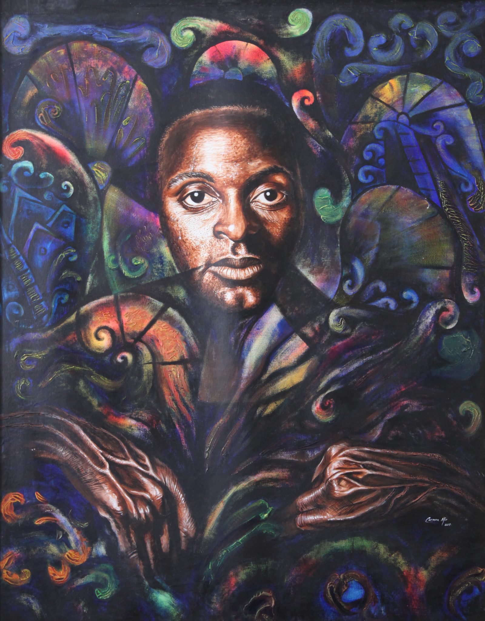 Jungla II.Óleo sobre lienzo