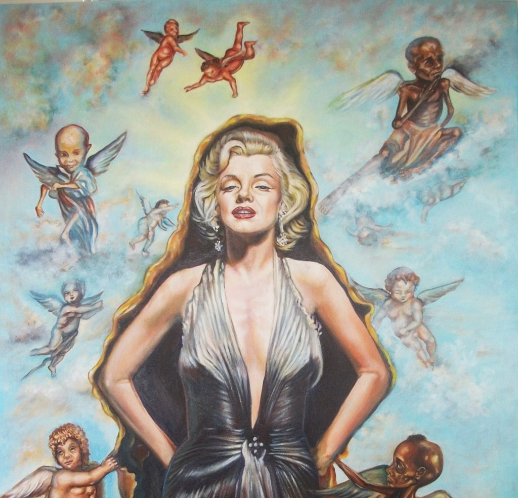 La madonna de los desamparados.