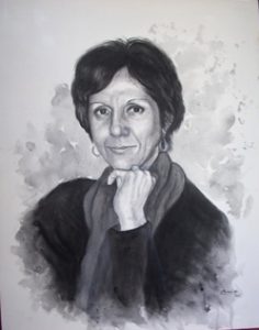 Retrato de Pompeya Mercedes García Alonso.