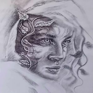 Decision. 18 in x 24 in.Charcoal on Cardstock. Available.