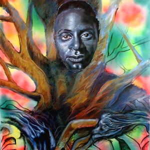 Jungle I. 38,18 in x 51,18 in. Oil and on canvas.Available.