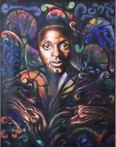 Jungle II. 38,18 in x 51,18 in. Oil and on canvas.Available.